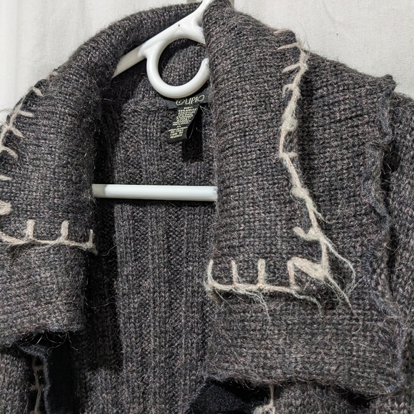 Cupio Wool Blend Duster Length Cardigan - Picture 4 of 11